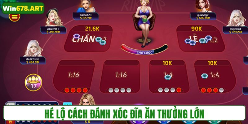 Bỏ túi chiến thuật chơi xóc đĩa bách chiến bách thắng